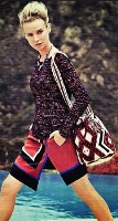 Diane Kruger with Wayuu mochila bag